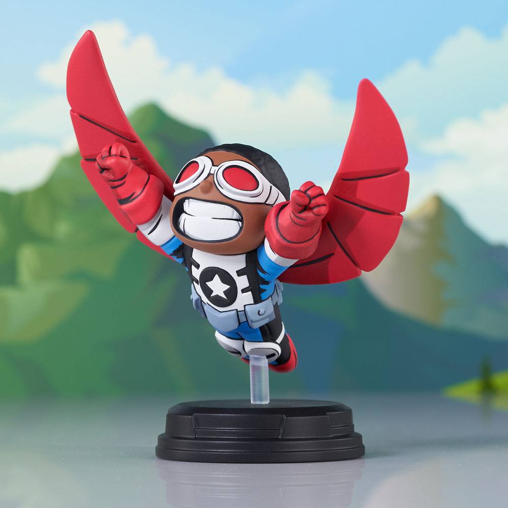 Marvel Animated Statue Falcon 13 cm 0699788844380