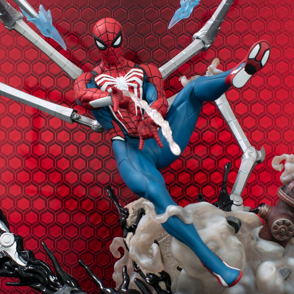 Marvel's Spider-Man 2 Marvel Gallery Deluxe PVC Diorama Spider-Man (Gamerverse) 30 cm 0699788852491