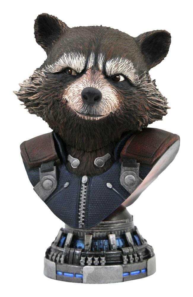 Avengers: Endgame Legends in 3D Bust 1/2 Rocket Raccoon 20 cm 0699788836699