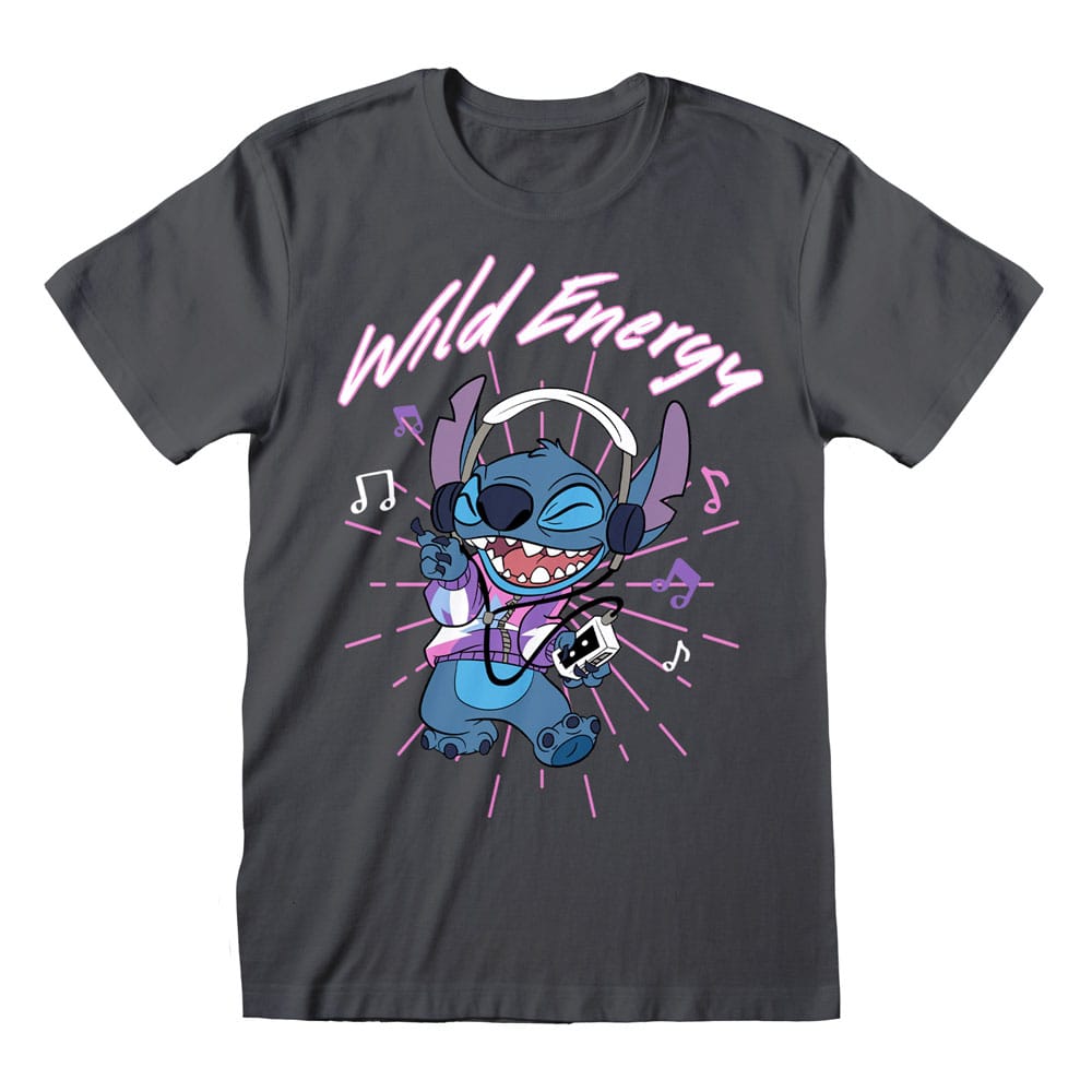 Lilo & Stitch T-Shirt Wild Energy Size M 5056688526078