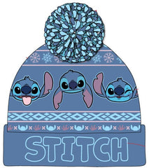 Lilo & Stitch Pom-Pom Beanie Dark Blue 5056688575380