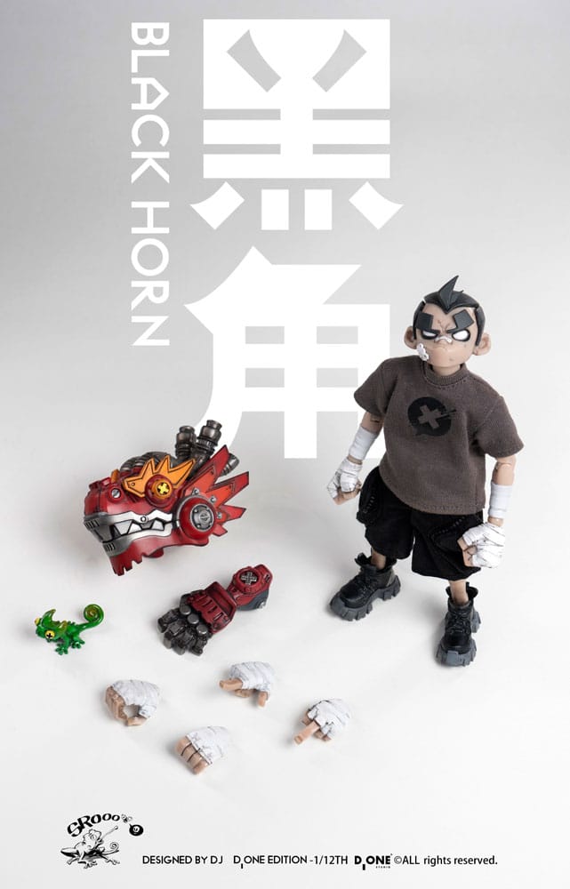 The Circle Action Figure Kit 1/12 Black Horn Year of the Loong Limited Edition 16 cm 6971701451832