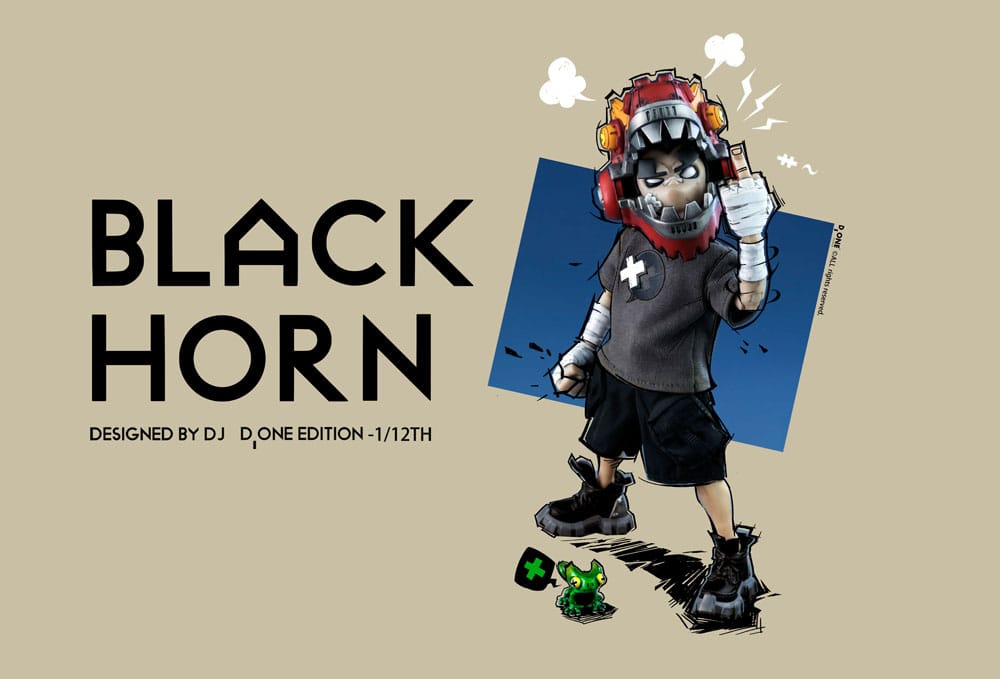 The Circle Action Figure Kit 1/12 Black Horn Year of the Loong Limited Edition 16 cm 6971701451832