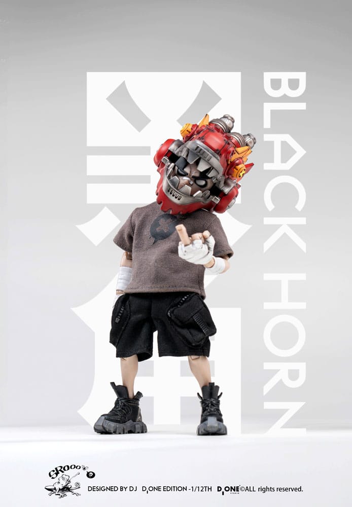 The Circle Action Figure Kit 1/12 Black Horn Year of the Loong Limited Edition 16 cm 6971701451832