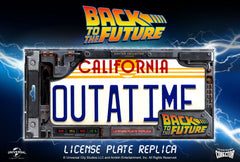 Back To The Future Replica 1/1 ´Outatime´ DeLorean License Plate 8437017951285