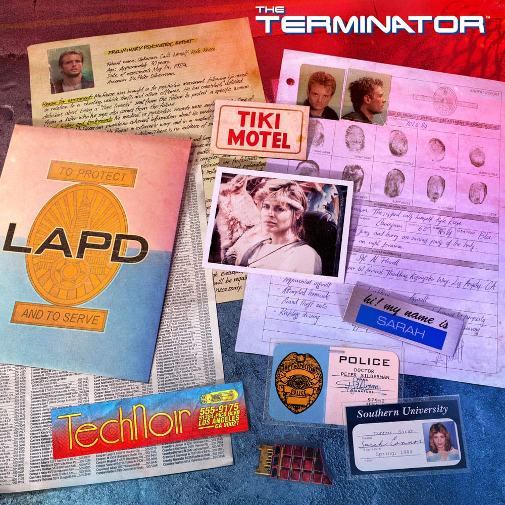 Terminator Gift Box The Connor Files Kit 8437017951476