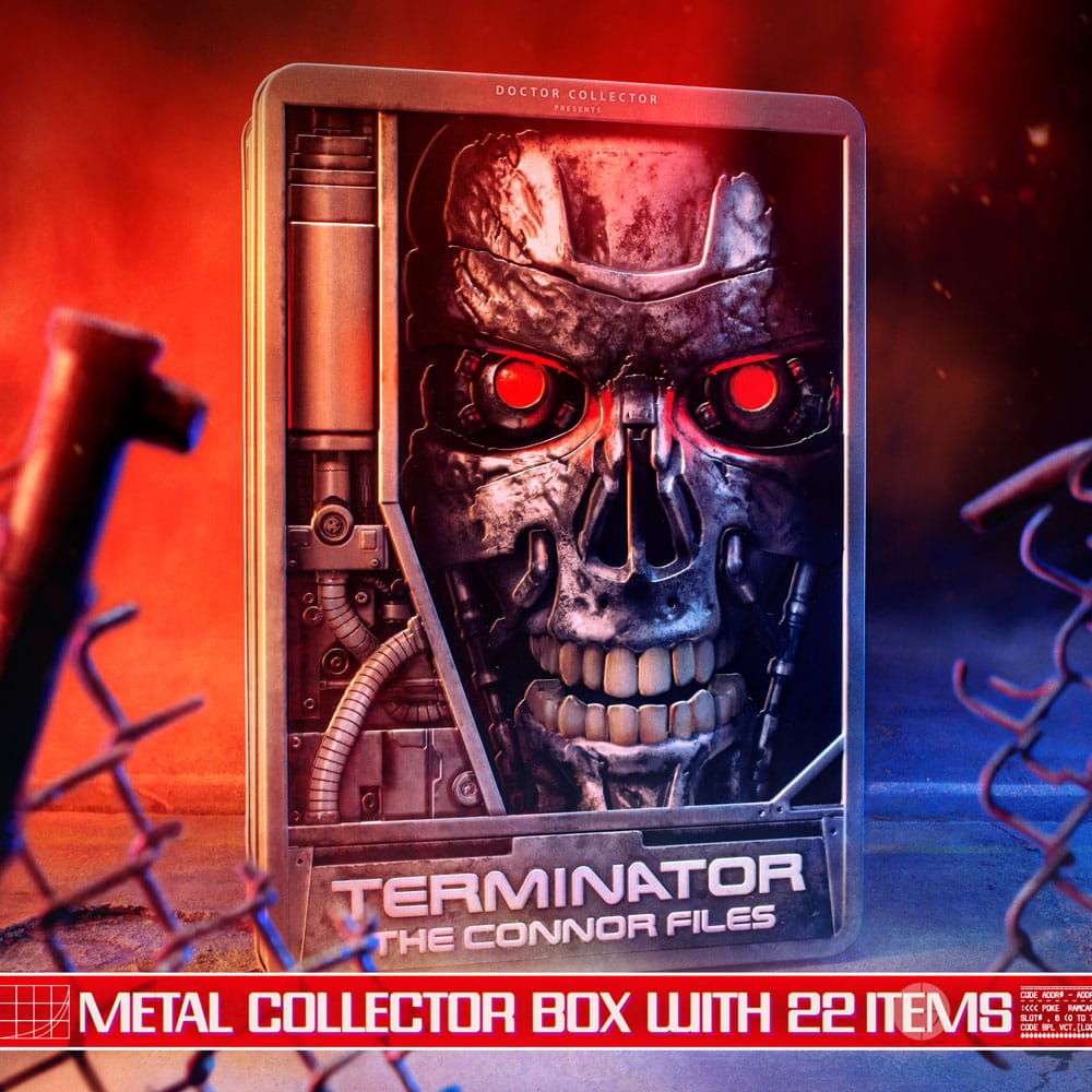 Terminator Gift Box The Connor Files Kit 8437017951476