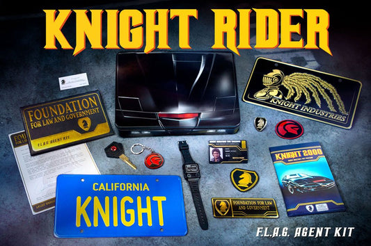 Knight Rider Gift Box F.L.A.G Agent Kit 8437017951681