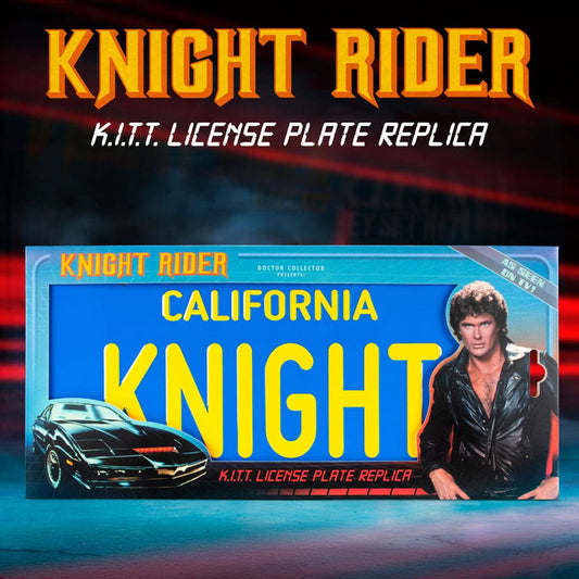 Knight Rider License plate 8437017951728