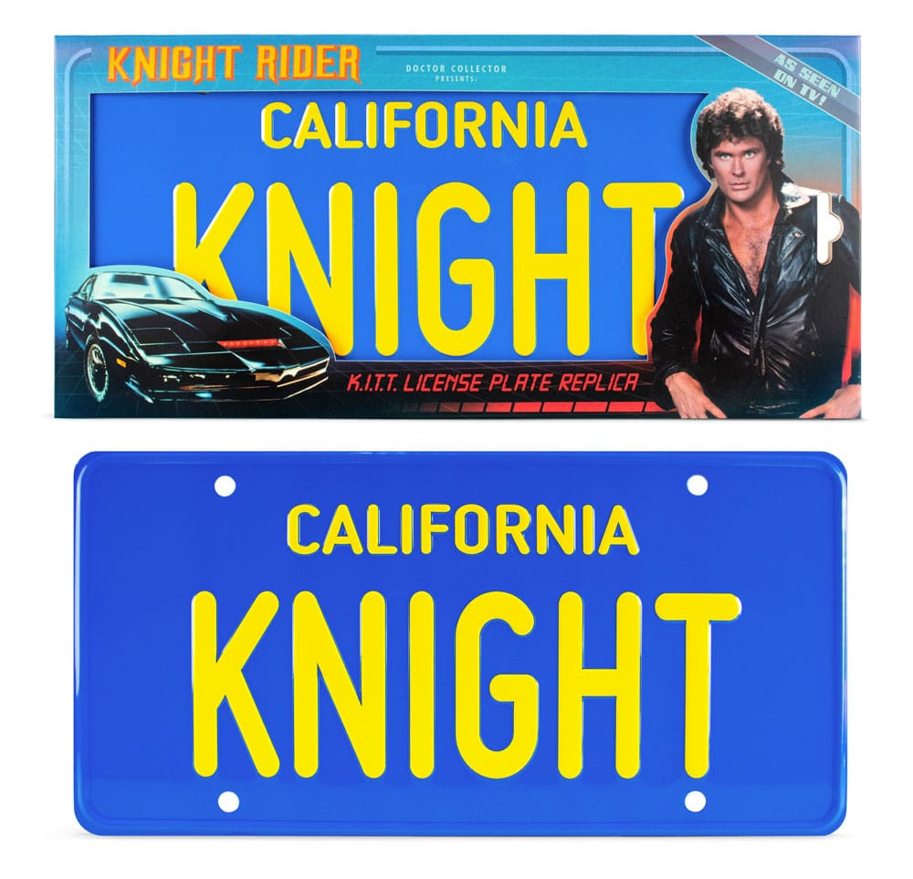 Knight Rider License plate 8437017951728