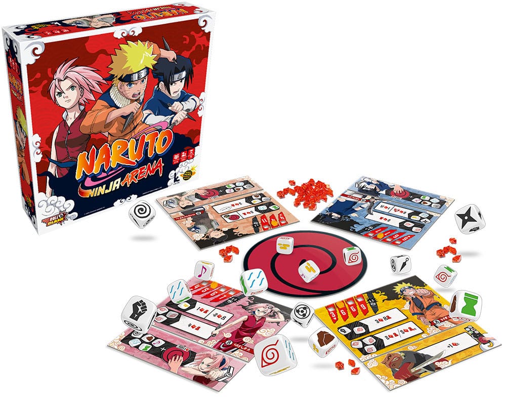 Naruto Dice Game Ninja Arena 3663411300564