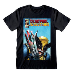 Deadpool T-Shirt Wolverine Reflection Size S 5056688580490