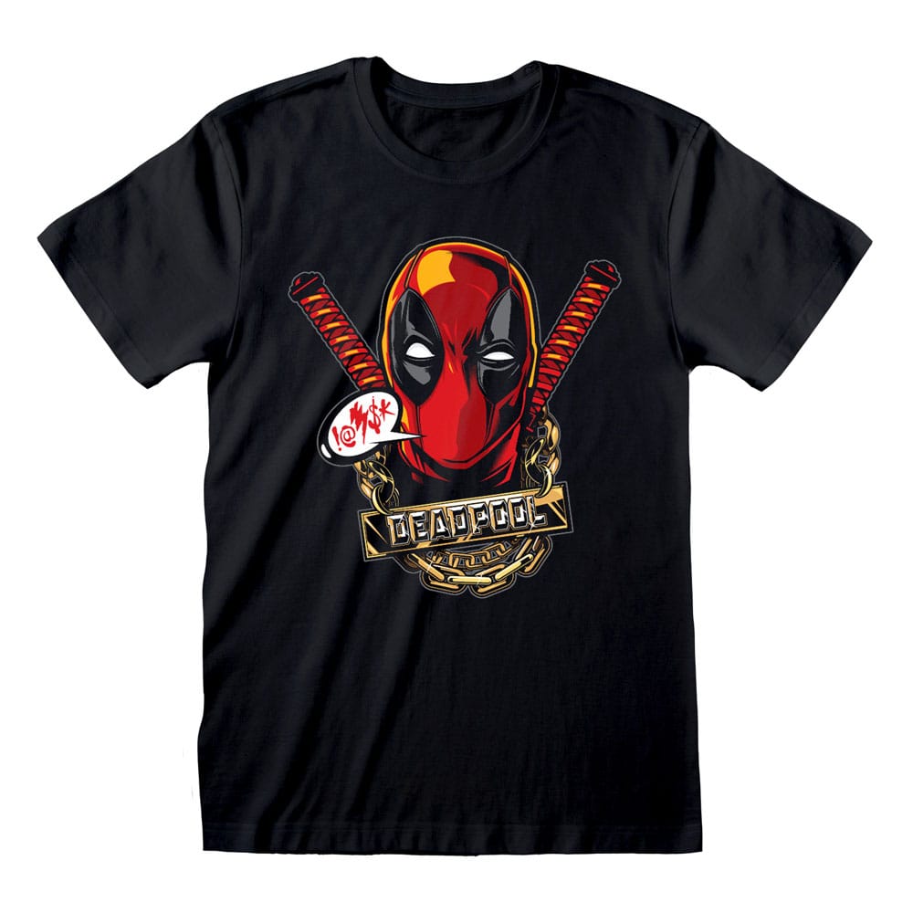 Marvel T-Shirt Deadpool Gangsta Size S 5056688526115