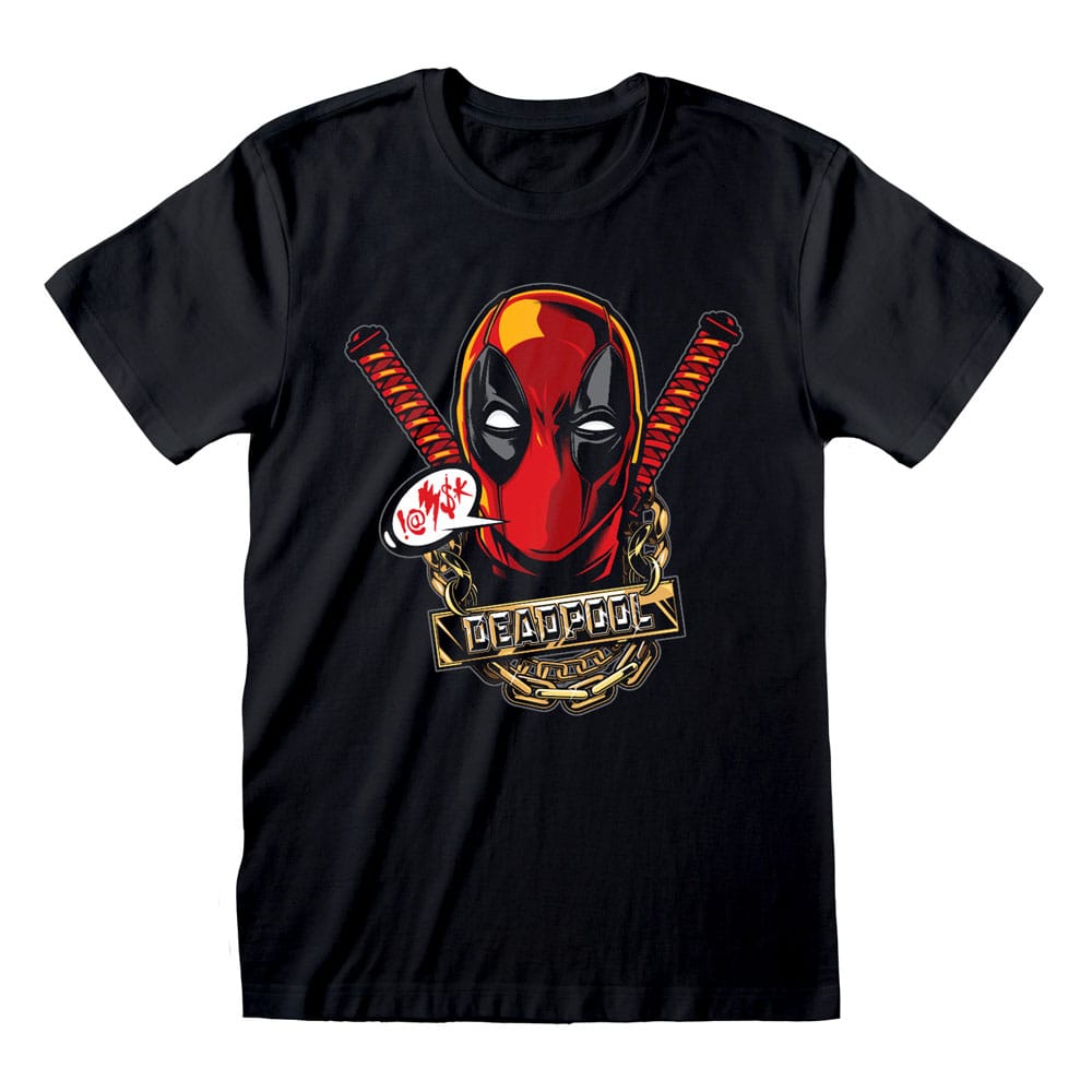 Marvel T-Shirt Deadpool Gangsta Size M 5056688526122