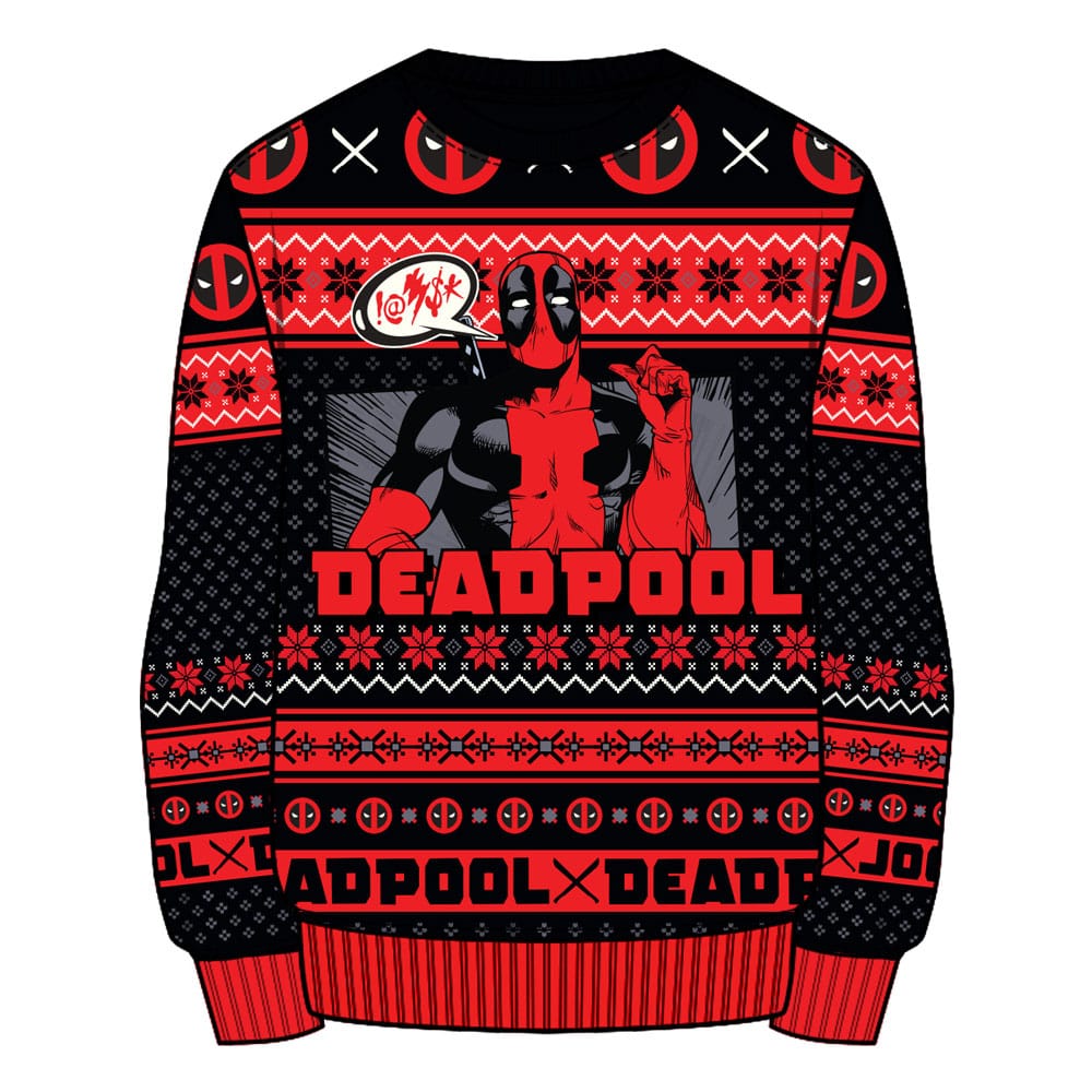 Deadpool Sweatshirt Jumper Show Off Size S 5056688594824