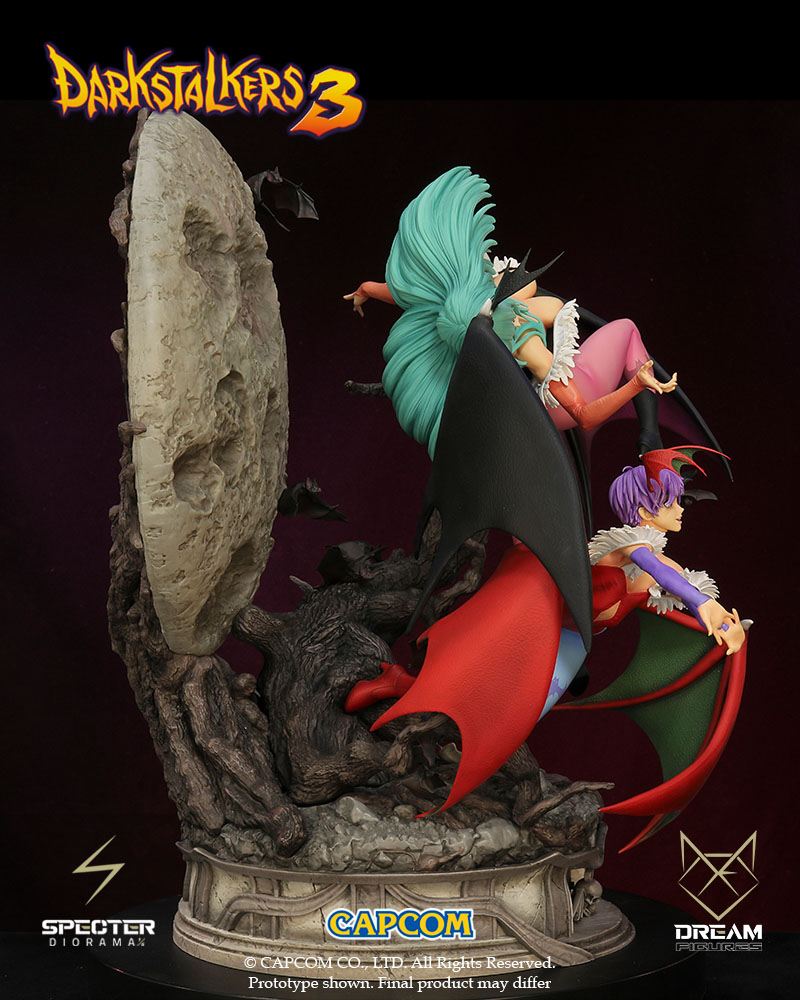 Darkstalkers 3 Specter Diorama 1/6 Morrigan & Lilith 47 cm 8437024966050