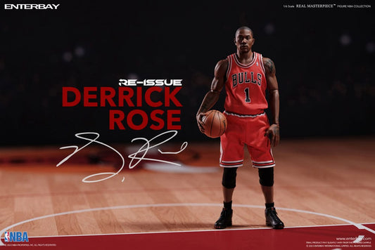 NBA Collection Real Masterpiece Action Figure 1/6 Derrick Rose Limited Retro Edition 30 cm 4897020281023