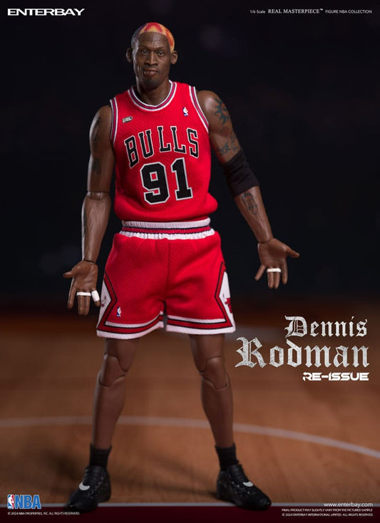 NBA Collection Real Masterpiece Actionfigur 1/6 Dennis Rodman Limited Retro Editon 33 cm 4897020280002