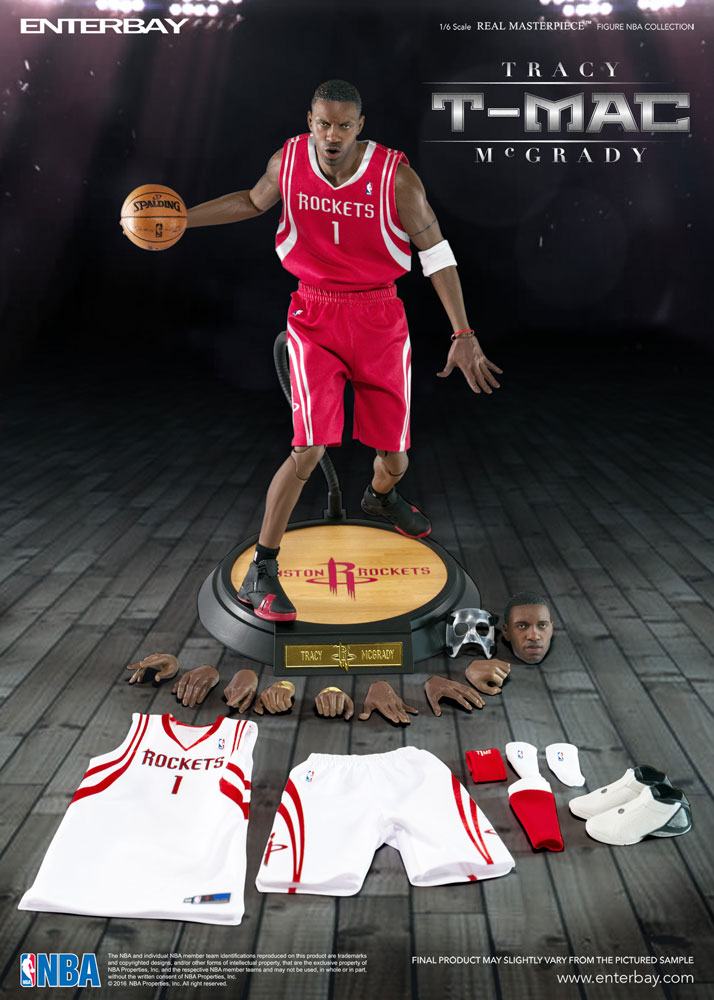 NBA Collection Real Masterpiece Actionfigur 1/6 Tracy McGrady Limited Retro Edition 30 cm 4897020280187