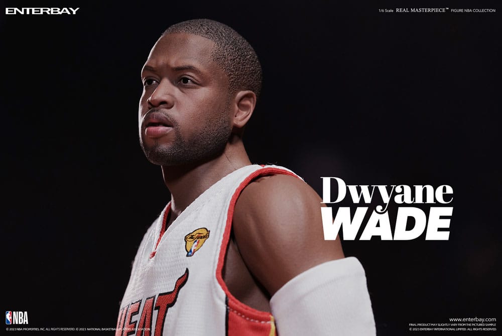 NBA Collection Real Masterpiece Action Figure 1/6 Dwyane Wade 30 cm 4897020231110