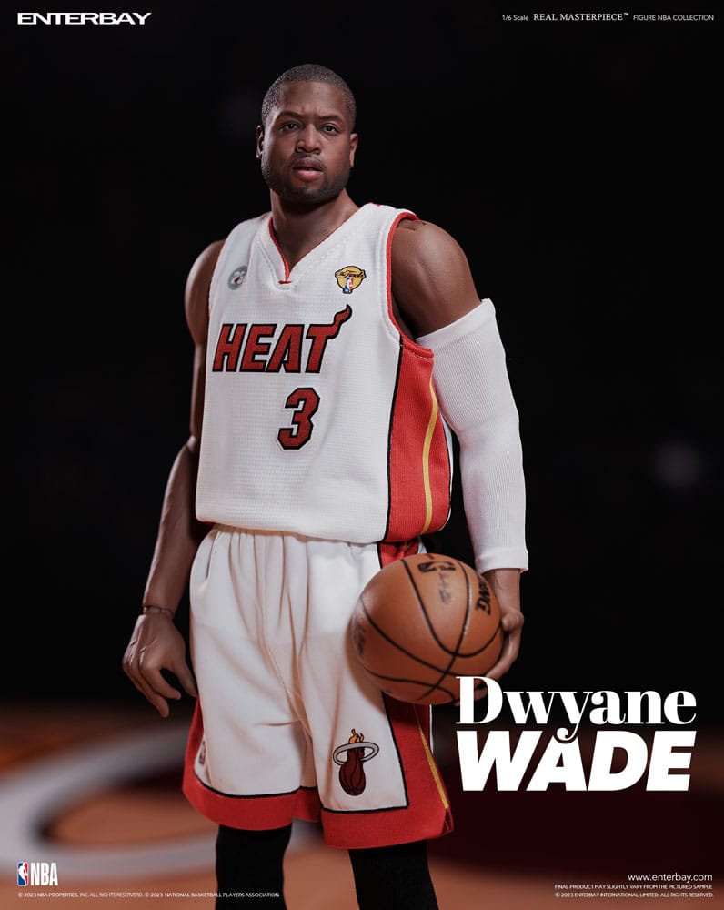 NBA Collection Real Masterpiece Action Figure 1/6 Dwyane Wade 30 cm 4897020231110