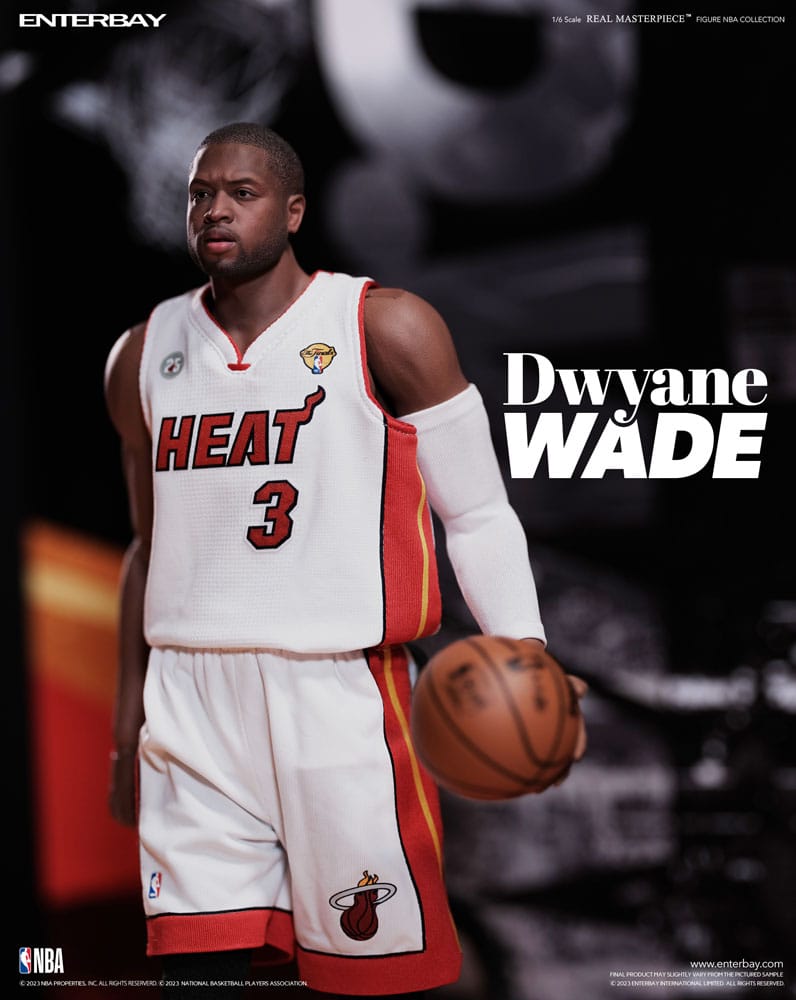 NBA Collection Real Masterpiece Action Figure 1/6 Dwyane Wade 30 cm 4897020231110