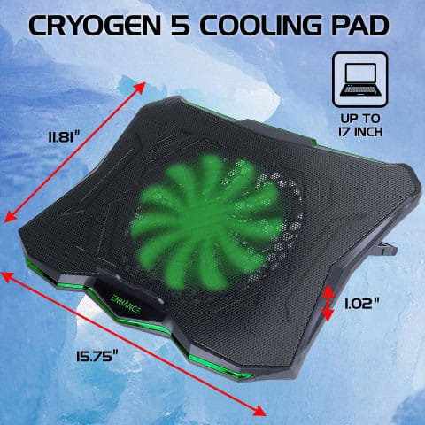 Enhance LED Cooling Stand Green 0637836616886