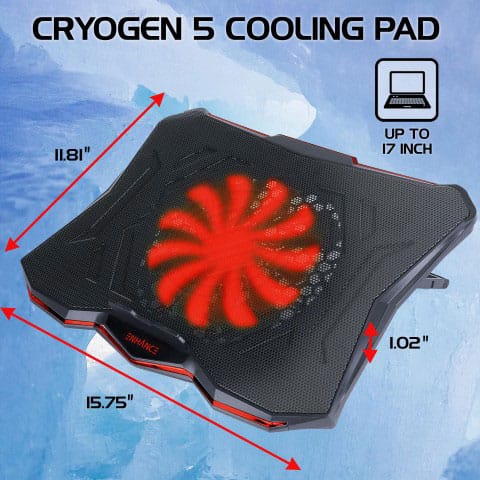 Enhance LED Cooling Stand Red 0637836616855