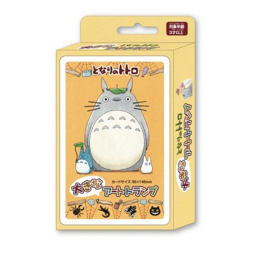 My Neighbor Totoro Totoro Art Series Playing Cards Large Totoro 4970381476441