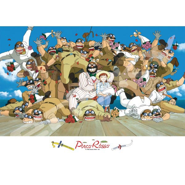 Porco Rosso Jigsaw Puzzle Commemorative Photo (500 pieces) 4970381513405