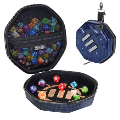 Enhance Tabletop Collector's Edition Dice Case Blue 0637836621323