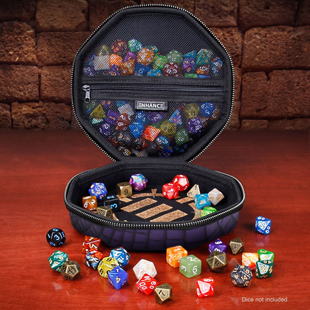 Enhance Tabletop Collector's Edition Dice Case Purple 0637836621415