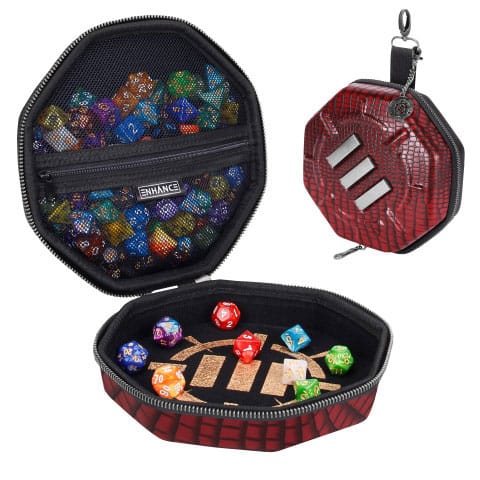 Enhance Tabletop Collector's Edition Dice Case Red 0637836621200