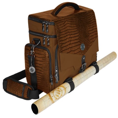 Enhance Tabletop Series Collectors Edition Adventurer's Travel Bag Brown 0637836620647