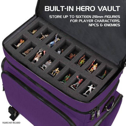 Enhance Tabletop Series Collectors Edition Adventurer's Travel Bag Purple 0637836619764