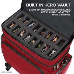 Enhance Tabletop Series Collectors Edition Adventurer's Travel Bag Red 0637836616190