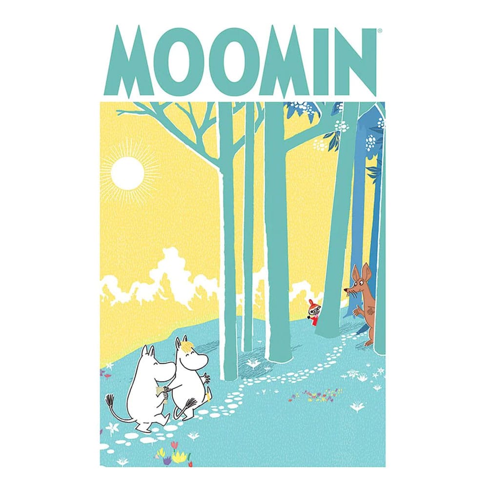 Moomins 3D Lenticular Poster Forest 26 x 20 cm 5056480310493