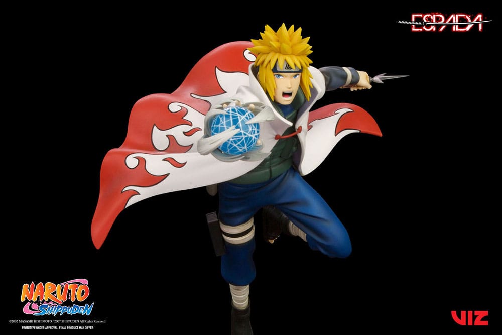 Naruto Shippuden PVC Statue 1/8 Minato Namikaze Vs Nine Tailed Fox 41 cm 0850043787044