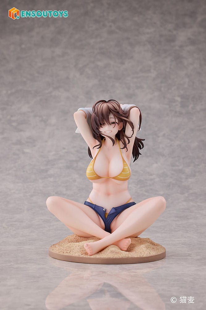 Original Character Statue Danjo no Yujo ga Seiritsu Dekinai Type no Onna Tomodachi 15 cm 4580590200746