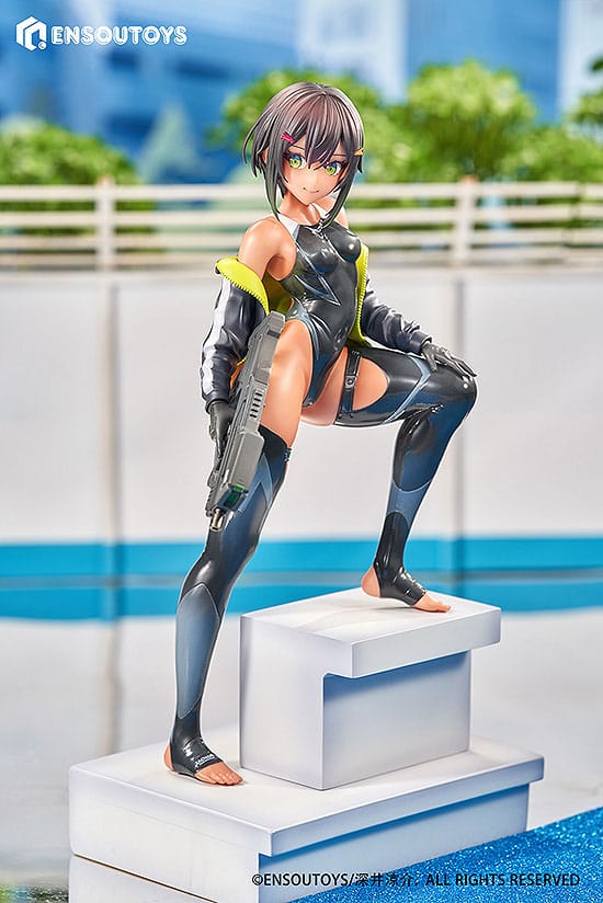 Arms Note Statue 1/7 Swim Team Bucho-chan 22 cm 4580416926898