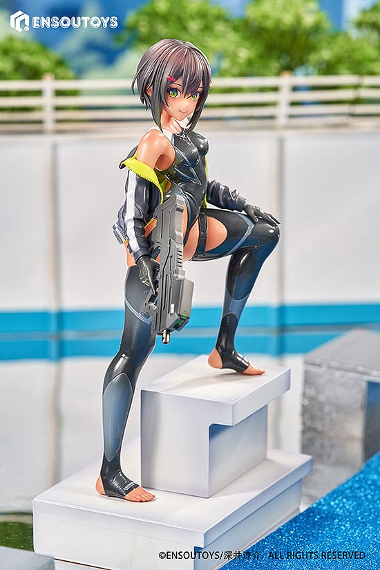 Arms Note Statue 1/7 Swim Team Bucho-chan 22 cm 4580416926898