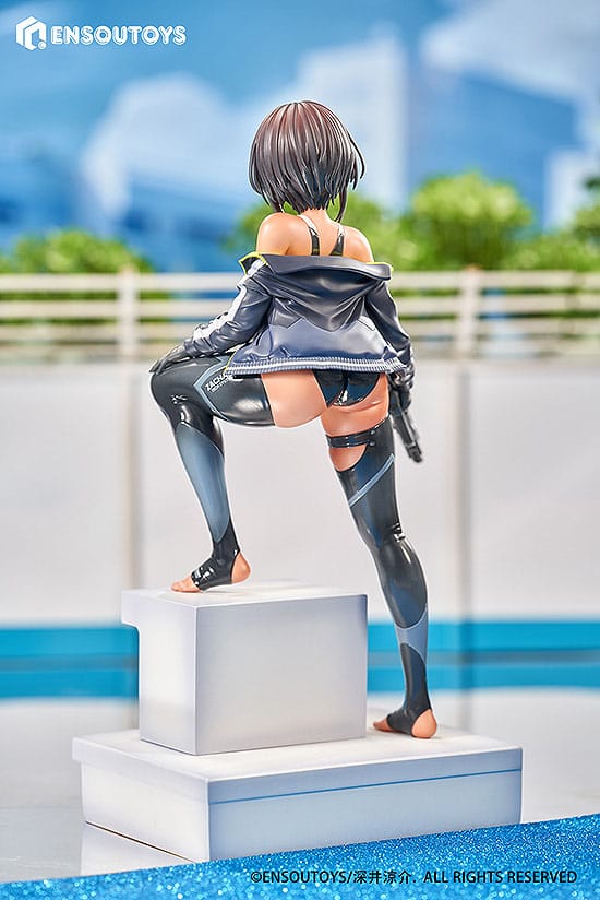 Arms Note Statue 1/7 Swim Team Bucho-chan 22 cm 4580416926898