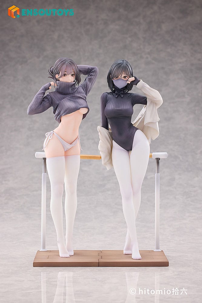 Original Character Statue 1/7 Guitar MeiMei & Shokyu Sensei's Dance Lesson 24 cm 4580416927277