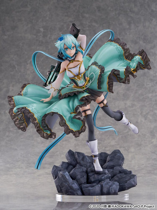 Sword Art Online SHIBUYA SCRAMBLE FIGURE PVC Statue 1/7 Sinon Crystal Dress Ver. 29 cm 4582534347326