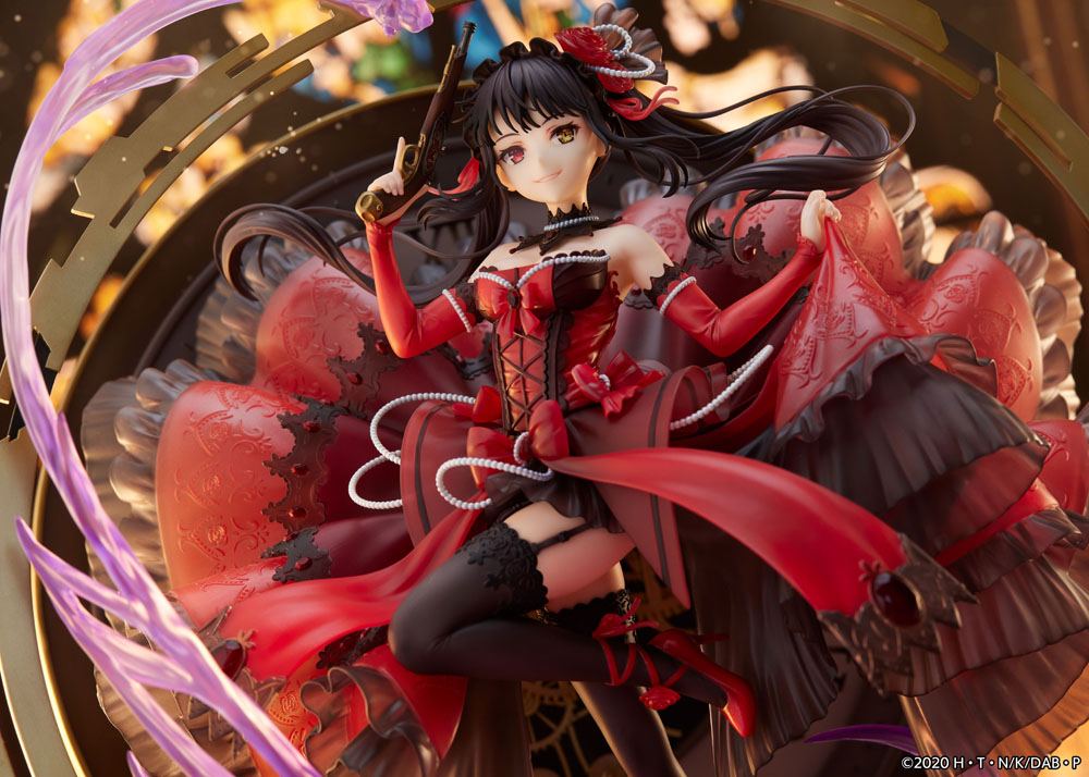 Date A Bullet PVC Statue 1/7 Kurumi Tokisaki: Pigeon Blood Ruby Dress Ver. 33 cm 4580769940077