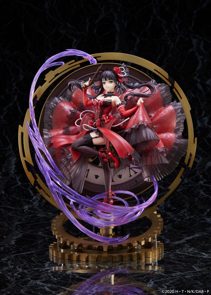 Date A Bullet PVC Statue 1/7 Kurumi Tokisaki: Pigeon Blood Ruby Dress Ver. 33 cm 4580769940077