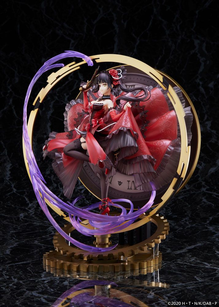 Date A Bullet PVC Statue 1/7 Kurumi Tokisaki: Pigeon Blood Ruby Dress Ver. 33 cm 4580769940077