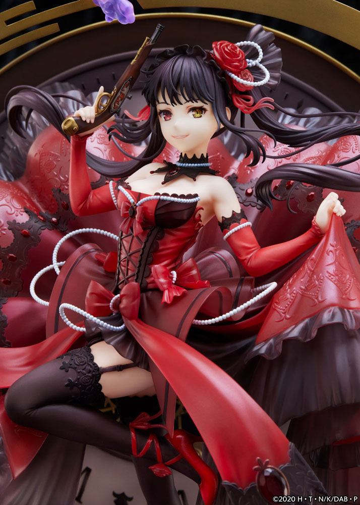 Date A Bullet PVC Statue 1/7 Kurumi Tokisaki: Pigeon Blood Ruby Dress Ver. 33 cm 4580769940077