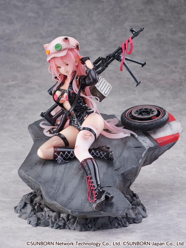 Girls' Frontline SHIBUYA SCRAMBLE FIGURE PVC Statue 1/7 UKM-2000 Gale Lightning -Wounded Ver.- 20 cm 4580769940312