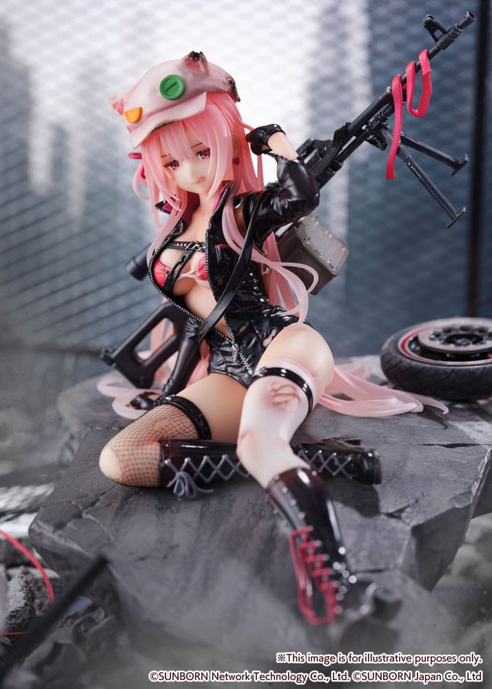 Girls' Frontline SHIBUYA SCRAMBLE FIGURE PVC Statue 1/7 UKM-2000 Gale Lightning -Wounded Ver.- 20 cm 4580769940312